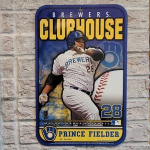 Milwaukee Brewers Prince Fielder Sign